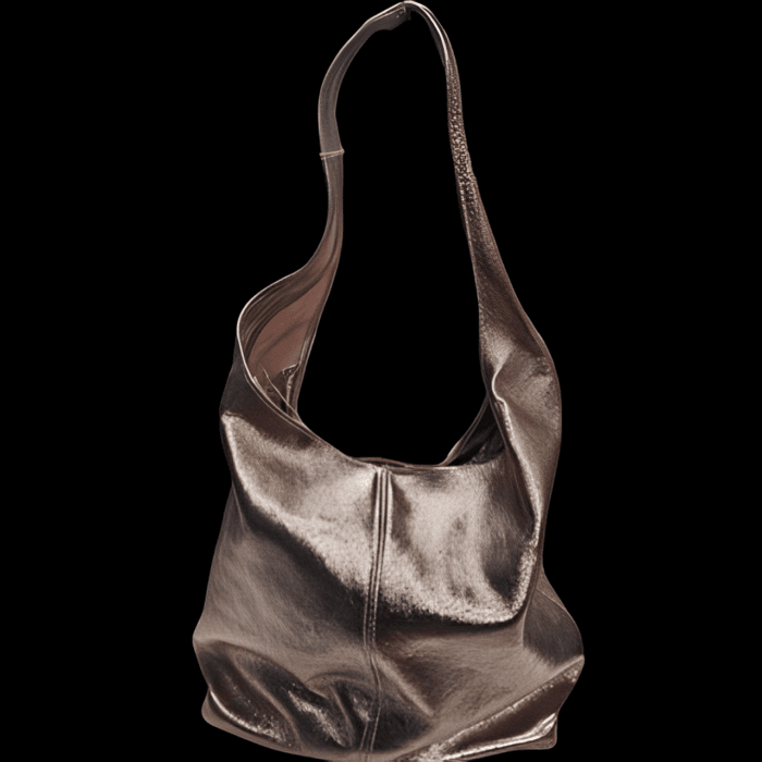 Borsa in pura pelle monospalla