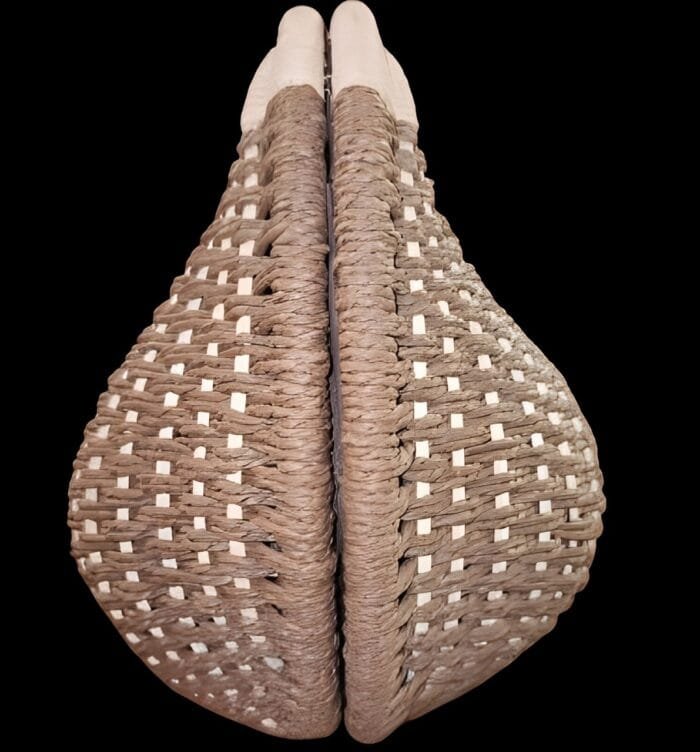 Mini bag in legno a mano