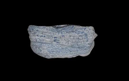 Fascia capelli azzurra