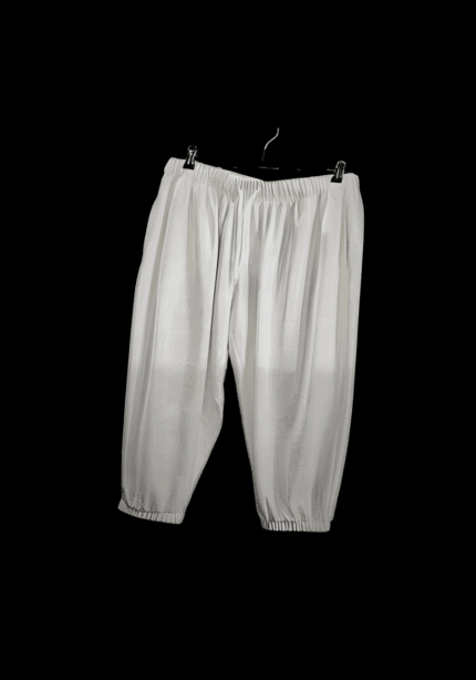 Pantaloni effetto pitone in cotone