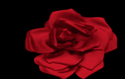 Spilla a Rosa in seta